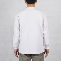 Kaos Lengan Panjang Putih-gallery